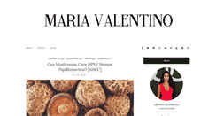 Desktop Screenshot of mariavalentino.com